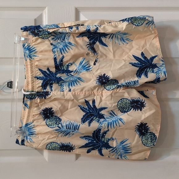 Janmid Men's Swim Trunks Quick with Pockets and Mesh Lining Med - Picture 3 of 6